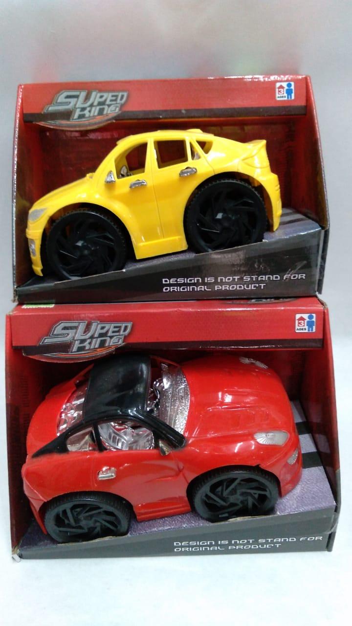 AUTO PULL BACK EN CAJA SUPED KING - MODELOS SURTIDOS
