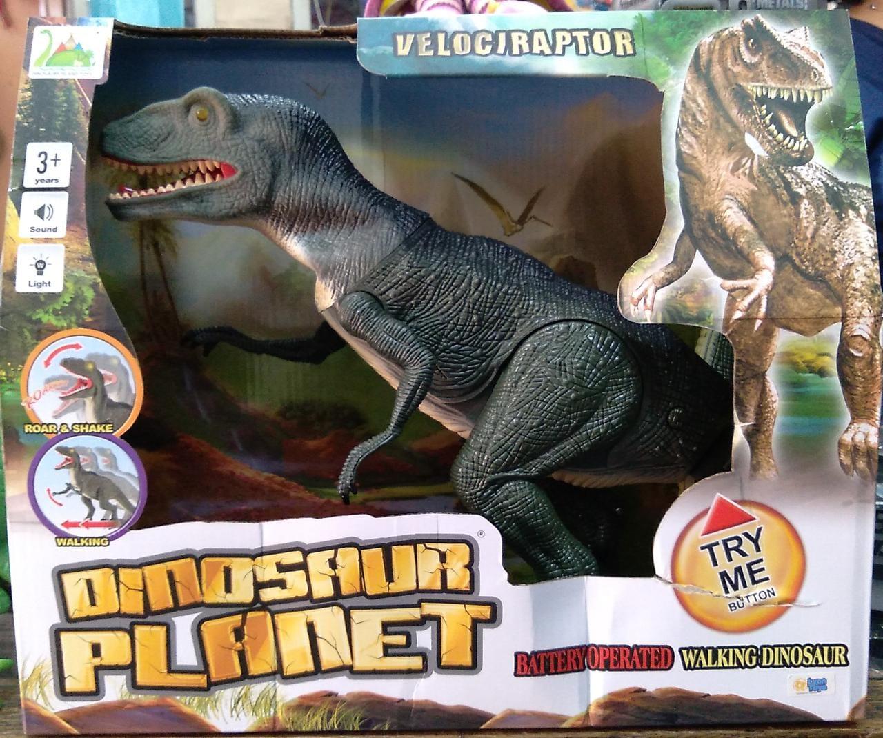 DINOSAURIO C/MOVIMIENTO LUZ Y SONIDO