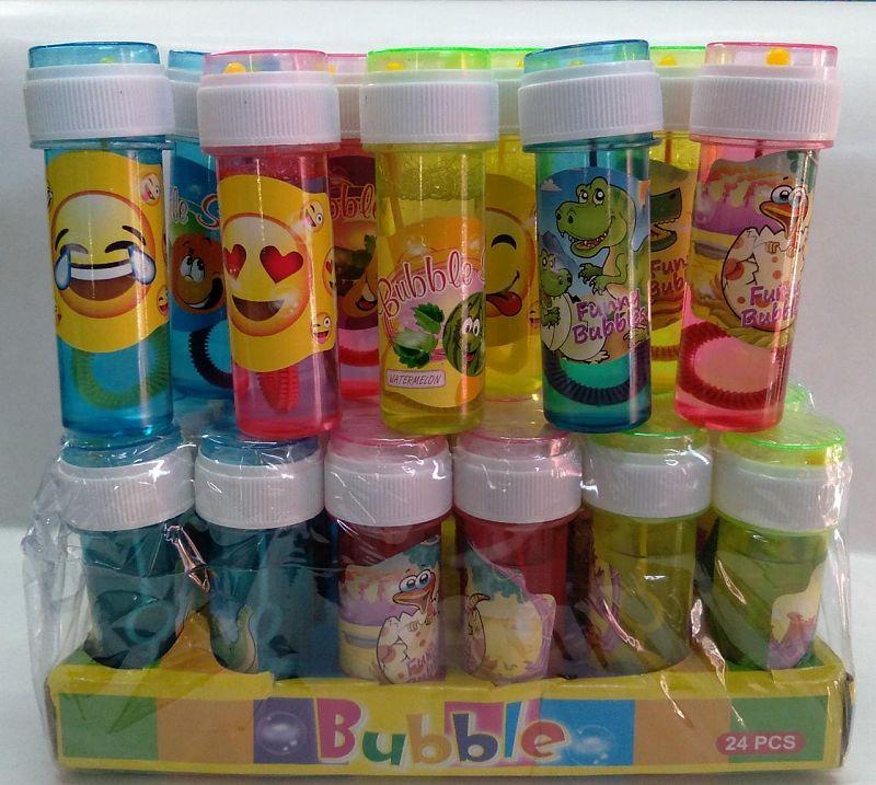 BURBUJERO CH BOTELLITA C/JUEGO - COLORES SURTIDOS