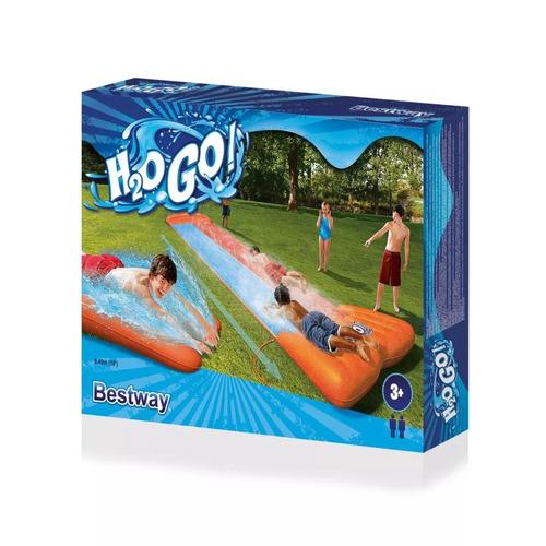 DESLIZADOR H2O DOBLE DE 5,49MTS BAJADA INFLABLE (52255)