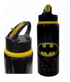 BOTELLA CON PICO BATMAN ALUMINIO