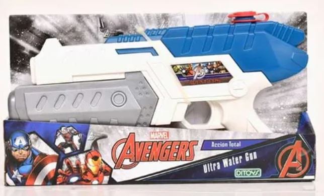PISTOLA ULTRA WATER AVENGERS CHICA