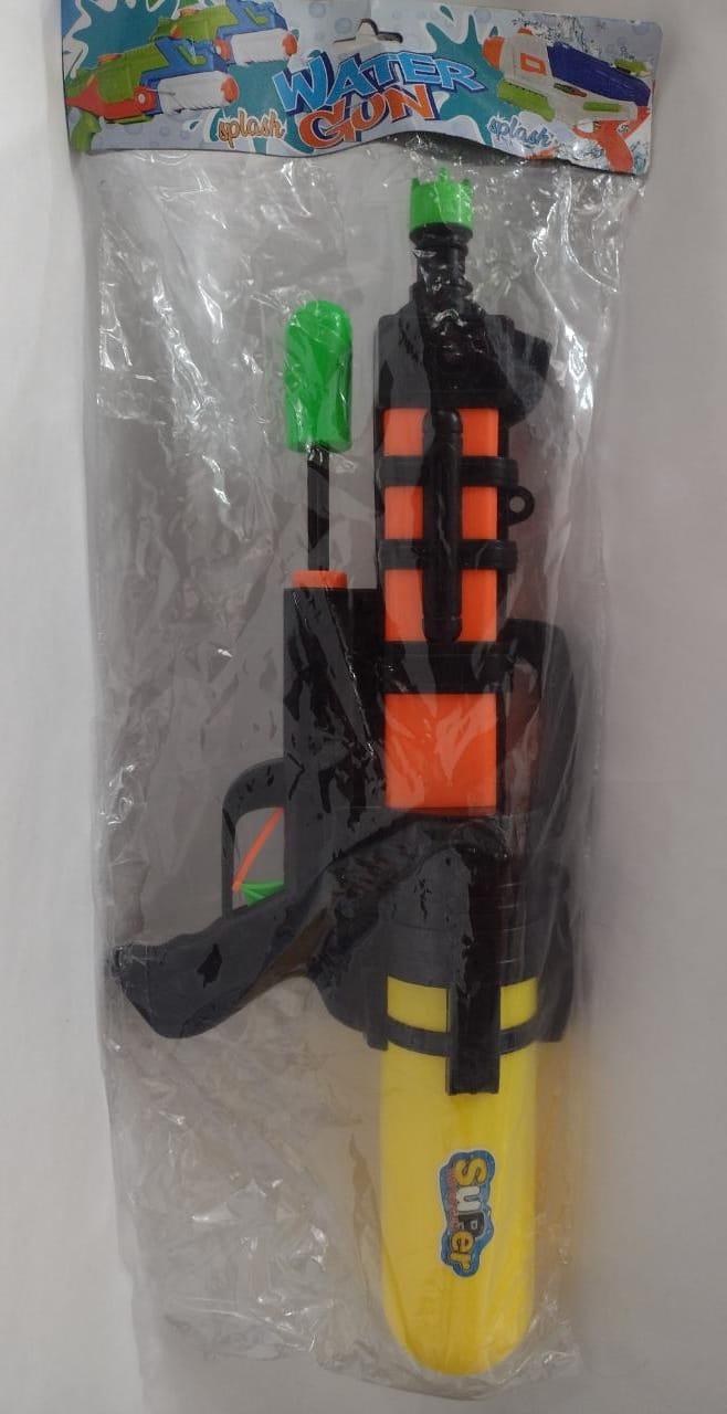 PISTOLA DE AGUA 51CM C/BOMBA EN BOLSA