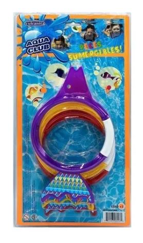 PECES TROPICALES X3 SUMERGIBLES