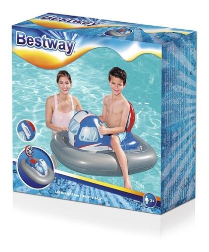 NAVE INFLABLE CON MANIJA 118CM