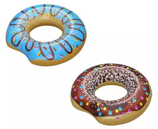 FLOTADOR CIRCULAR DONA INFLABLE 107CM EN CAJA