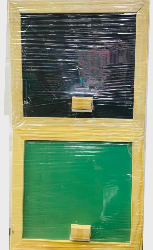 PIZARRA PARA TIZA PARA COLGAR - NEGRA/VERDE SEGÚN DISPONIBILIDAD -