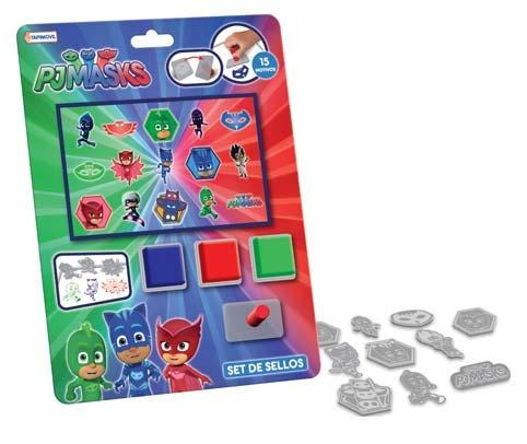 SELLOS GEL PJ MASKS EN BLISTER
