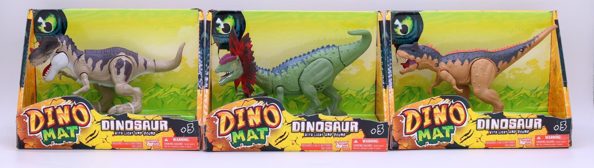 DINO MAT CON LUZ Y SONIDO