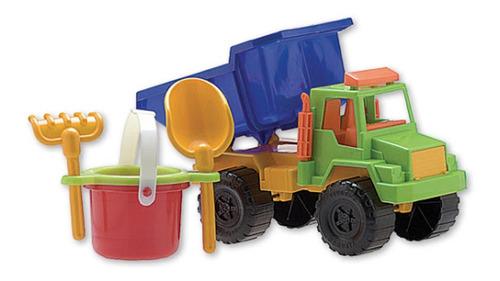 CAMION MEDIANO CON BALDE COMPLETO