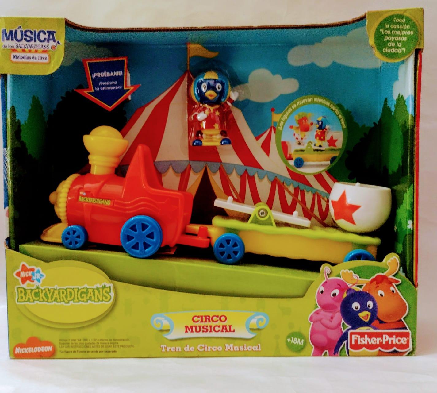 TREN BACKYARDIGANS