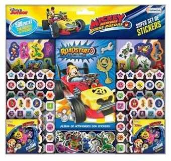 SET STICKERS 500 PZAS MICKEY