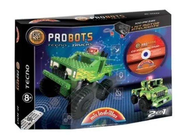 MIS LADRILLOS PROBOTS C/CD 100PZAS
