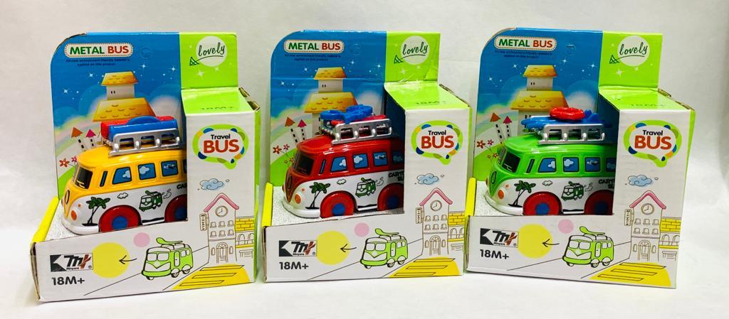 BUS VACACIONAL METAL FRICCION    - COLORES SURTIDOS -