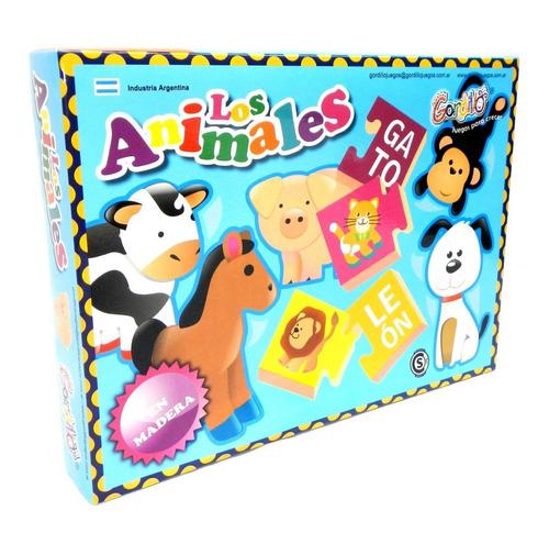 PARES - LOS ANIMALES MADERA
