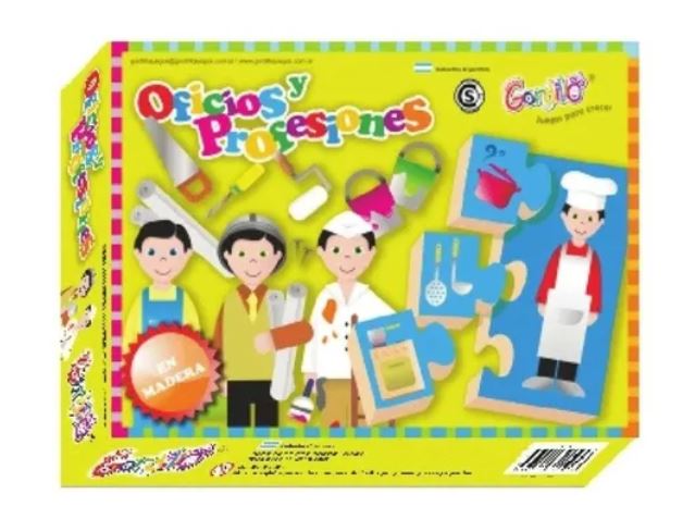 TRIPLES - OFICIOS Y PROFESIONES MADERA