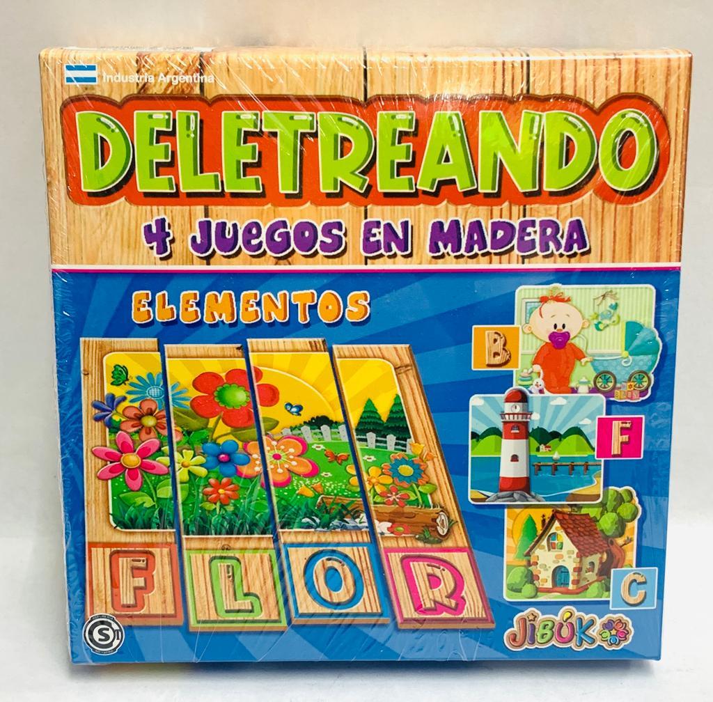 DELETREANDO MADERA ELEMENTOS (90545)