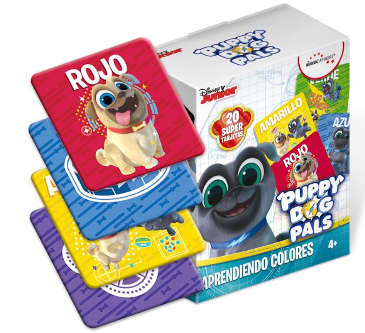 APRENDO COLORES PUPPY DOG PALS