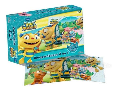PUZZLE 2 EN 1 HENRY MONSTRUITO