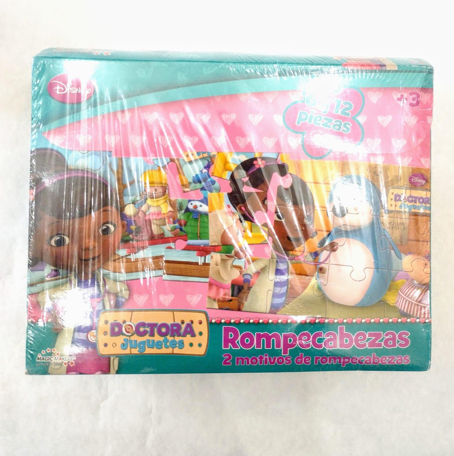 2 ROMPECABEZAS DRA. JUGUETES
