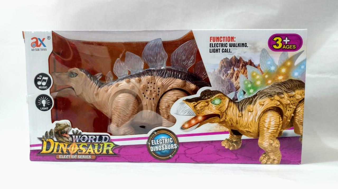 DINOSAURIO CAMINA C/LUZ Y SONIDO