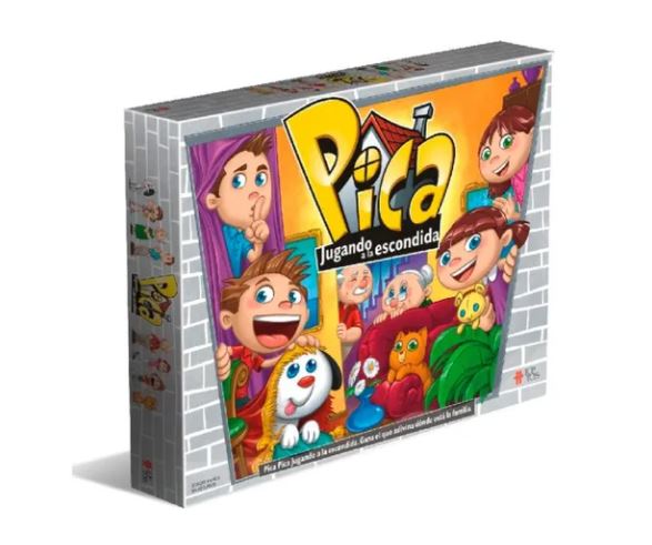PICA JUGANDO A LA ESCONDIDA
