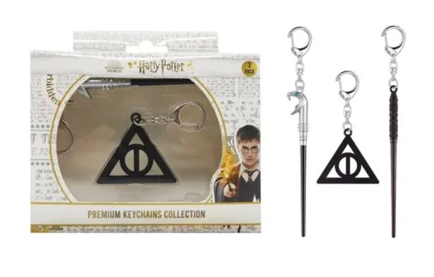 HARRY POTTER LLAVERO METAL X3 - MODELOS SURTIDOS