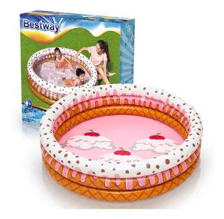 PILETA INFLABLE SUNDAE 3 AROS 160X160CM