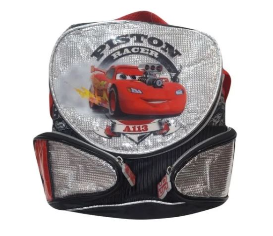 LUNCHERA CARS CON BOLSILLOS
