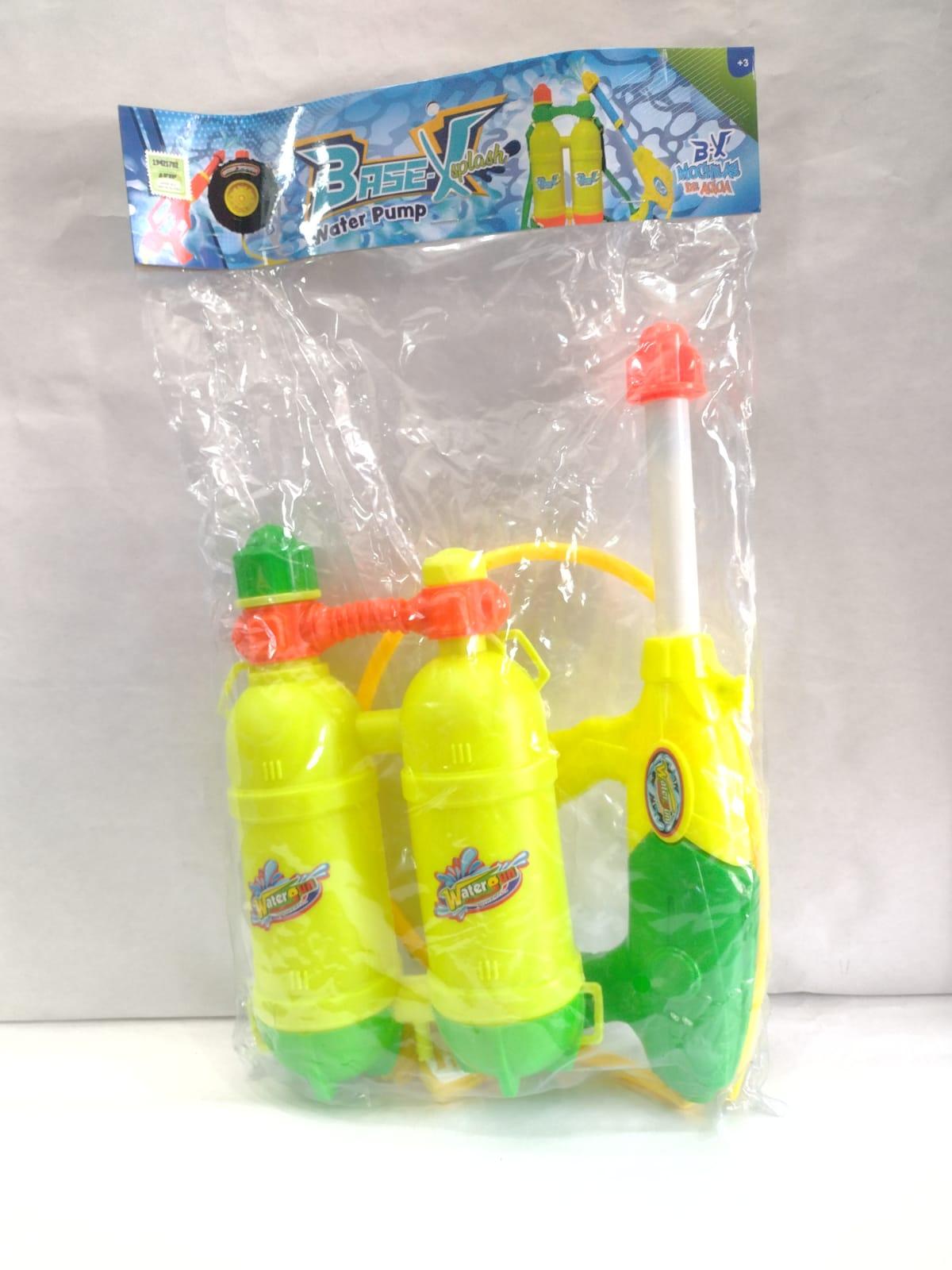 PISTOLA DE AGUA CON MOCHILA TUBOS