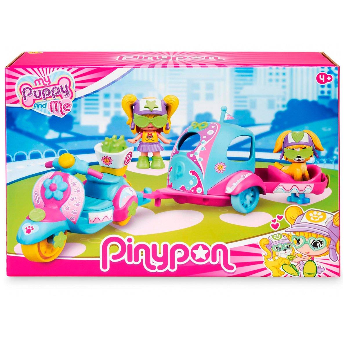 PINYPON MOTO CON CARRITO MY PUPPY AND ME