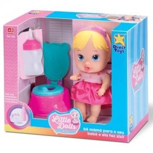 LITTLE DOLLS BEBE CON PELELA