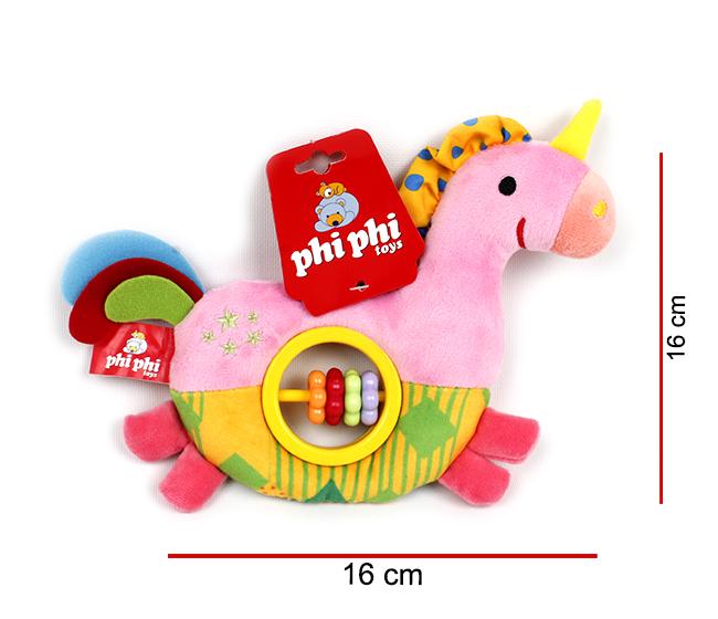 SONAJERO CABALLITO ROSA