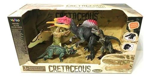 DINOSAURIO X4 GRANDE EN CAJA