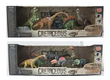DINOSAURIO X6 O X4 C/ACCESORIOS SURTIDOS EN CAJA