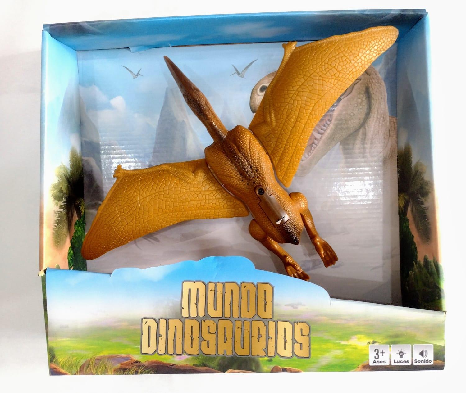 DINOSAURIO C/LUZ Y SONIDO