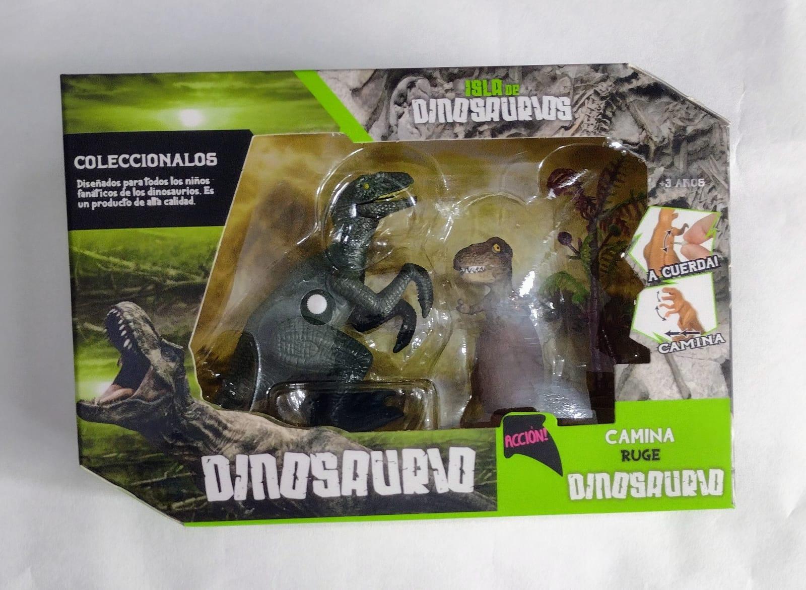 DINOSAURIO X2 CHICO A CUERDA