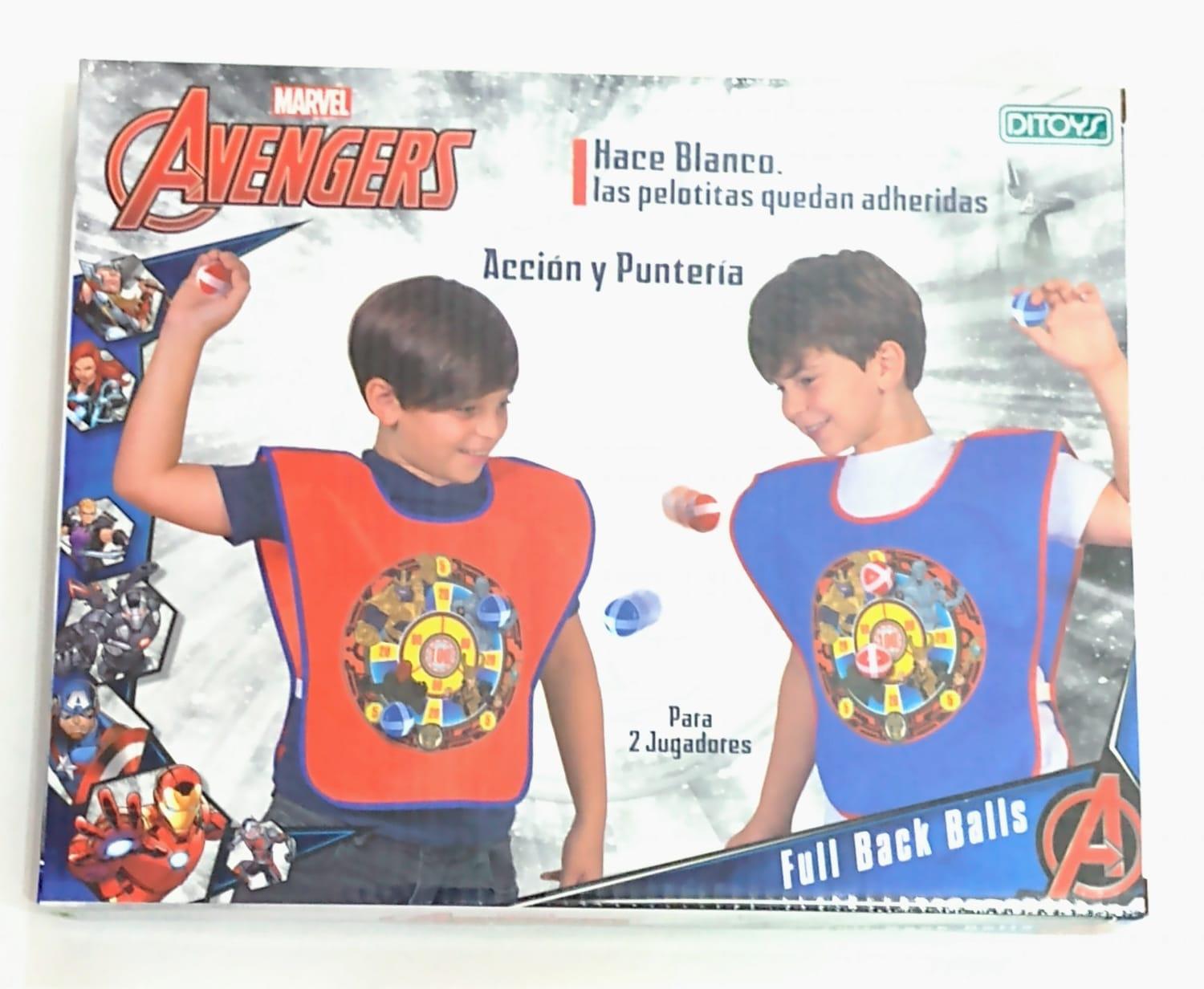 AVENGERS CHALECO FULL BACK BALLS