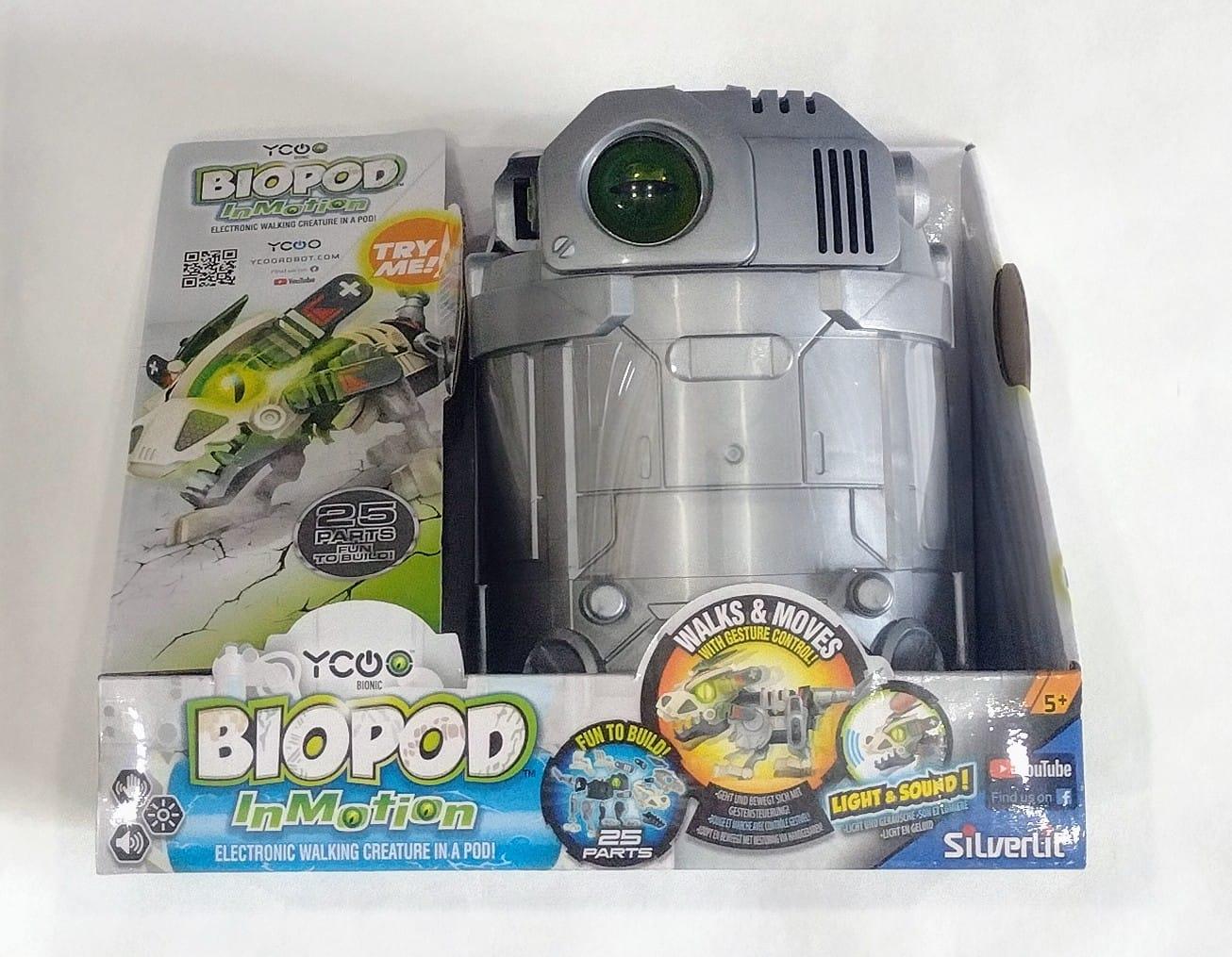 BIOPOD INMOTION CRIATURA DESARMABLE CON LUZ Y SONIDO