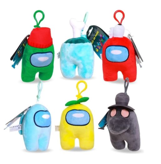 AMONG US PELUCHE COLGANTE DE 13CM - MODELOS SURTIDOS