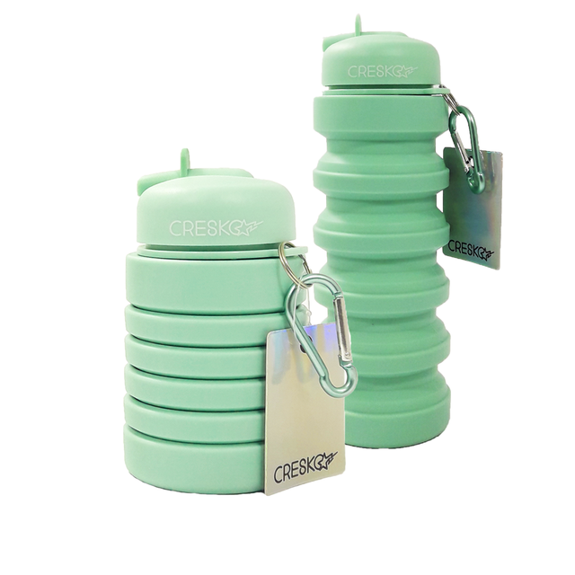 BOTELLA PLEGABLE  LISA VERDE