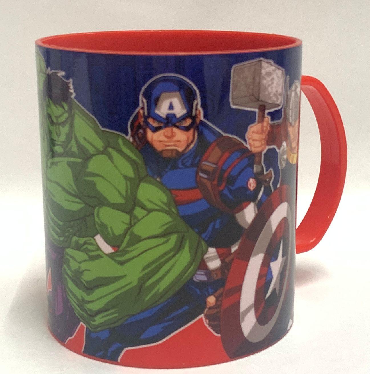 TAZA PLASTICA DE AVENGERS