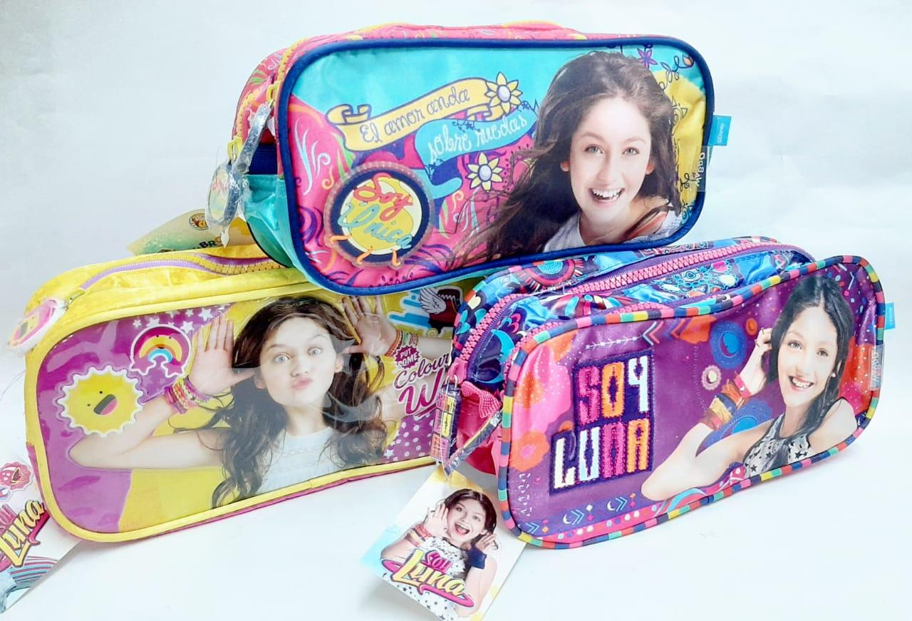 CARTUCHERA CANOPLA 2 CIERRES SOY LUNA - OFERTA (81462)(81456)