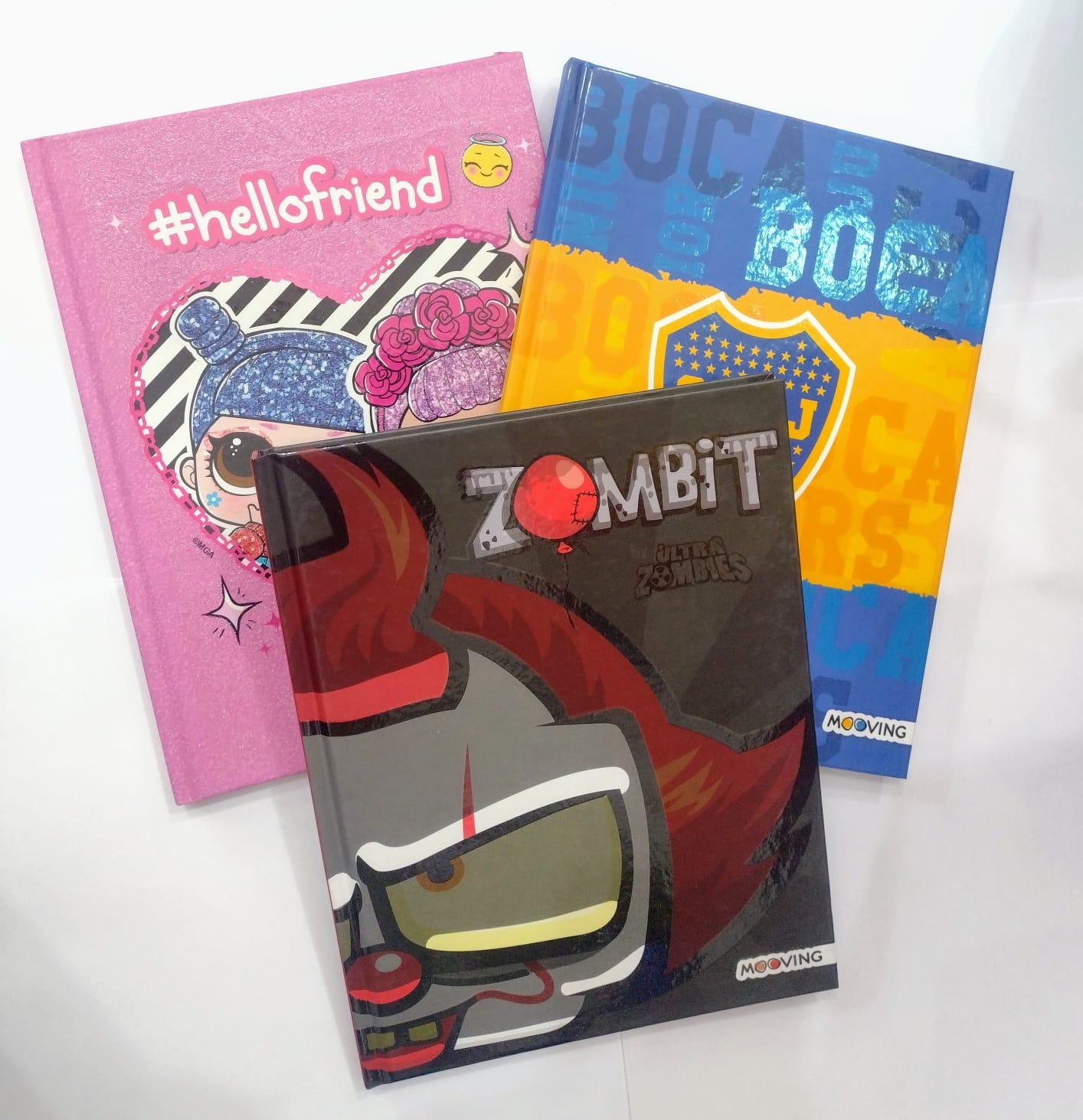 CUADERNO CHICO TAPA DURA 48H