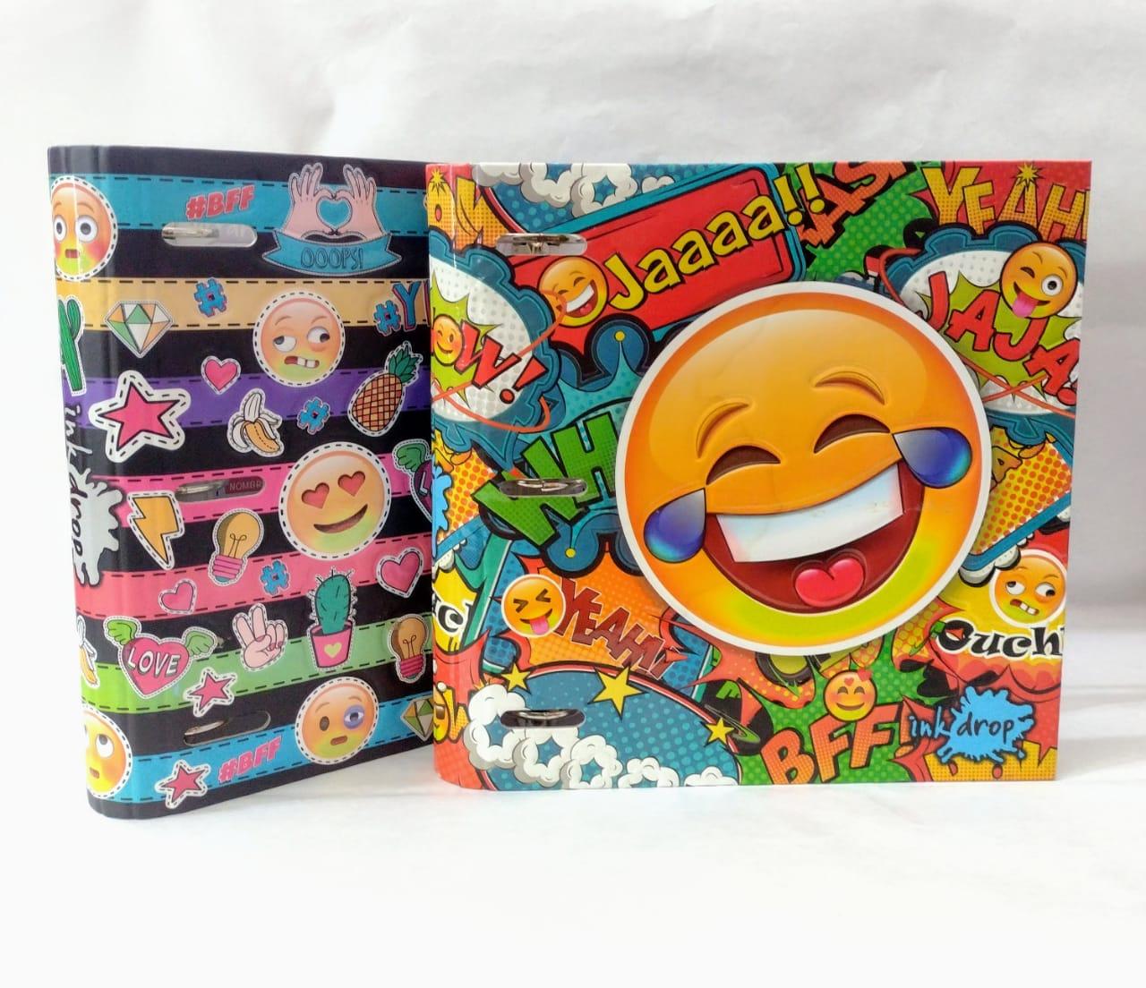 CARPETA 3 ANILLOS BFF EMOJI