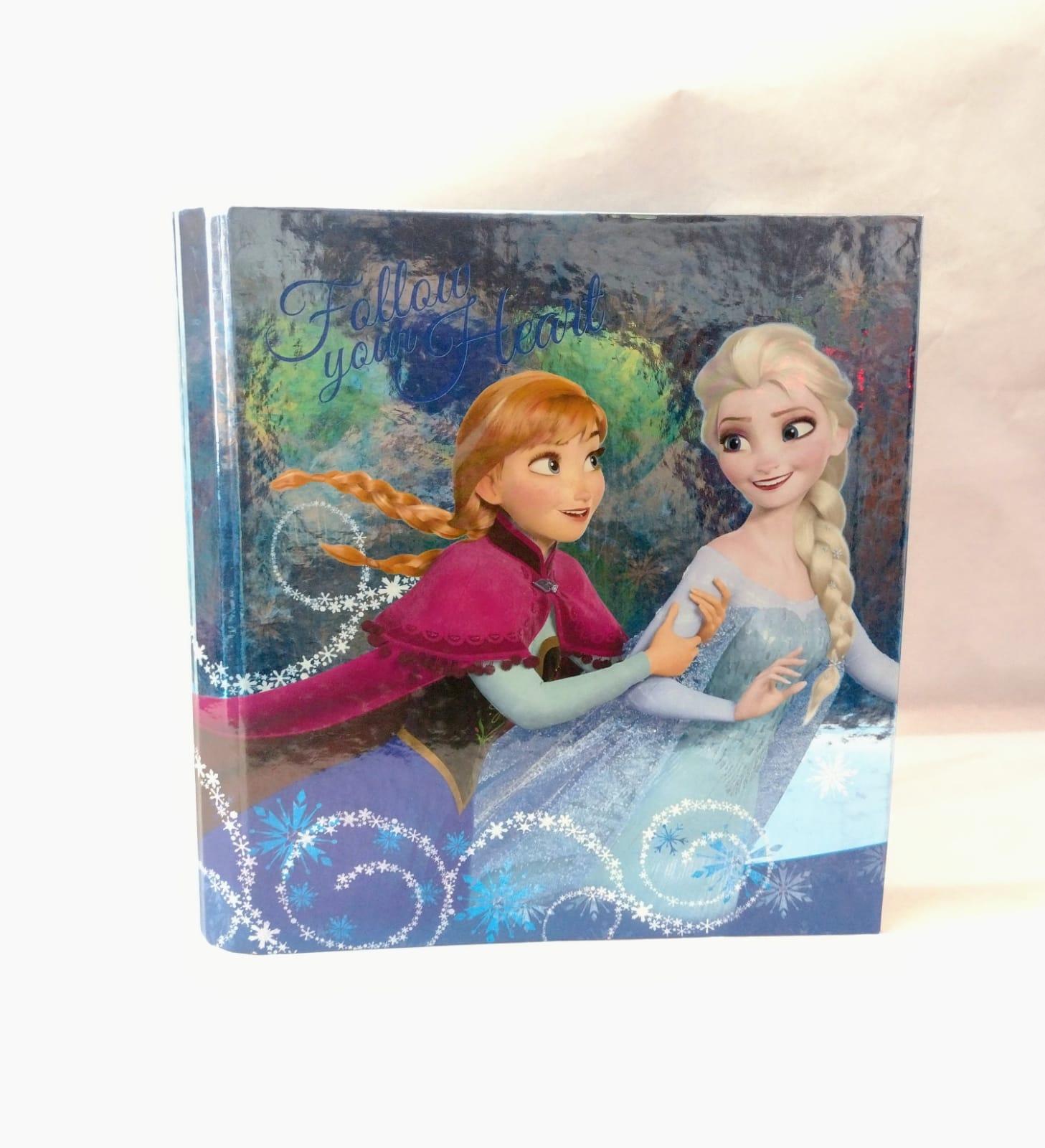 CARPETA 3 ANILLOS METALIZADA FROZEN