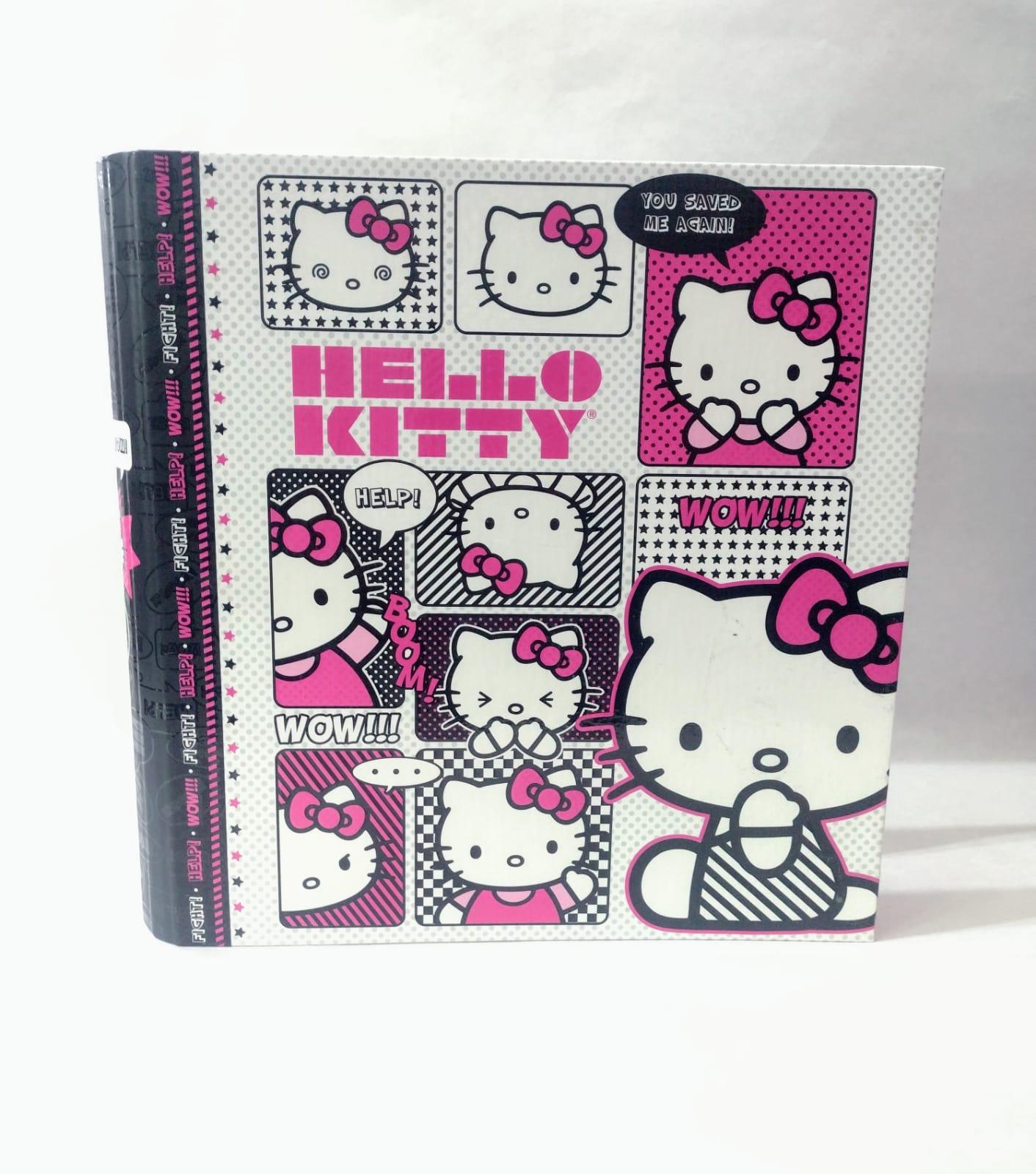 CARPETA 3 ANILLOS KITTY