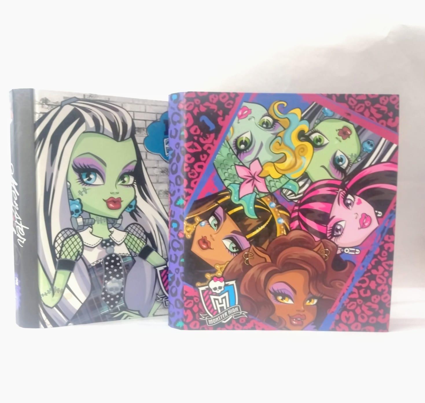 CARPETA 3 ANILLOS MONSTER HIGH