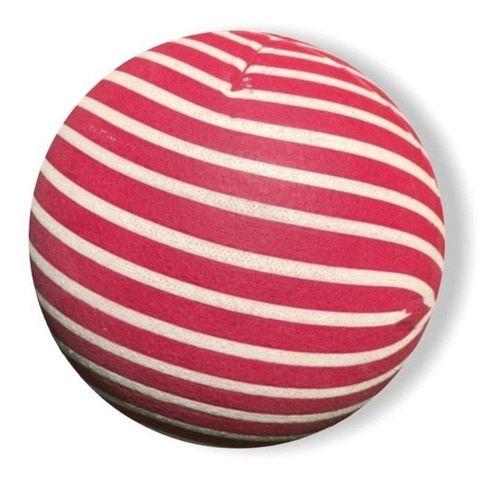 PELOTA DE GOMA N6 RAYADA