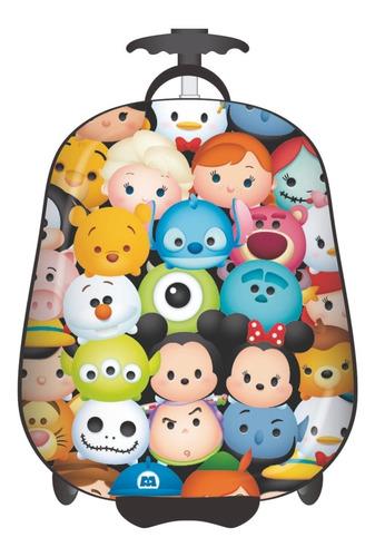 MOCHILA CARRO RIGIDA 16´ TSUM TSUM
